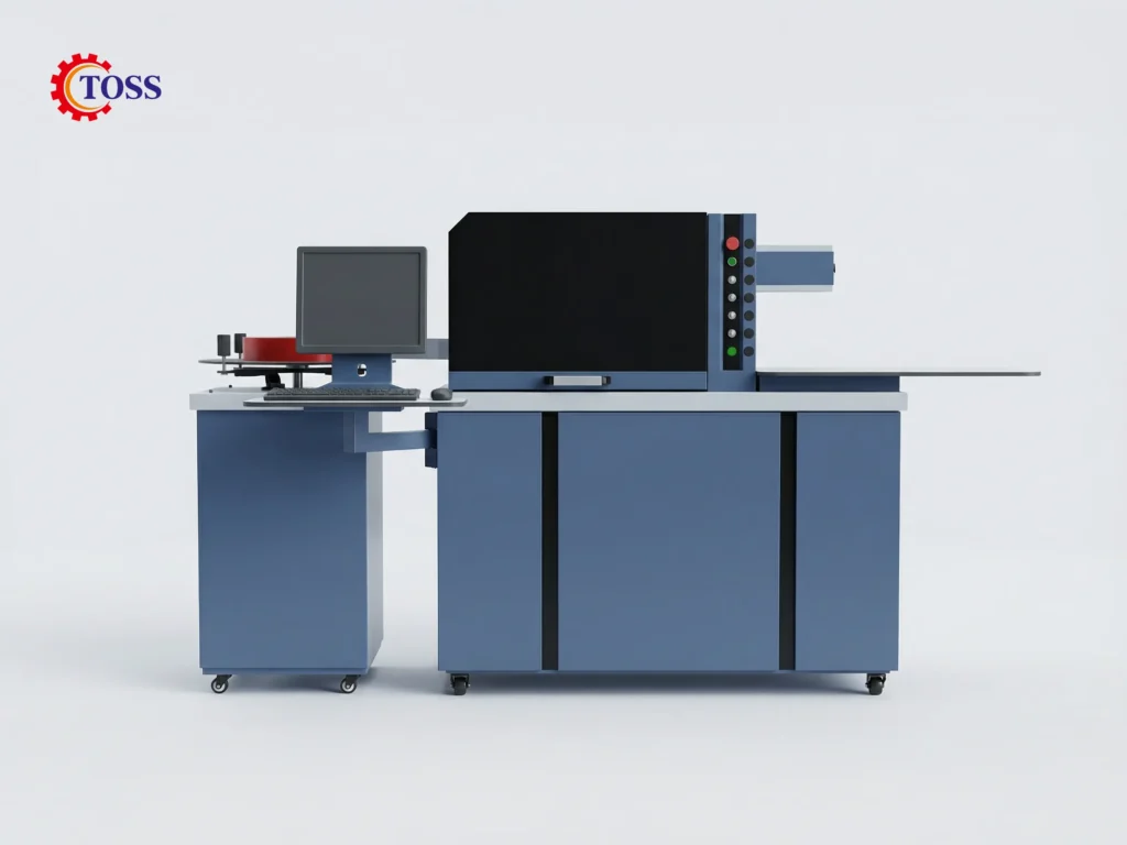 CNC channel letter bending machine for aluminum signage fabrication