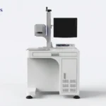 CO₂ laser marking CNC machine used for precise engraving and marking on non-metal materials in industrial applications.